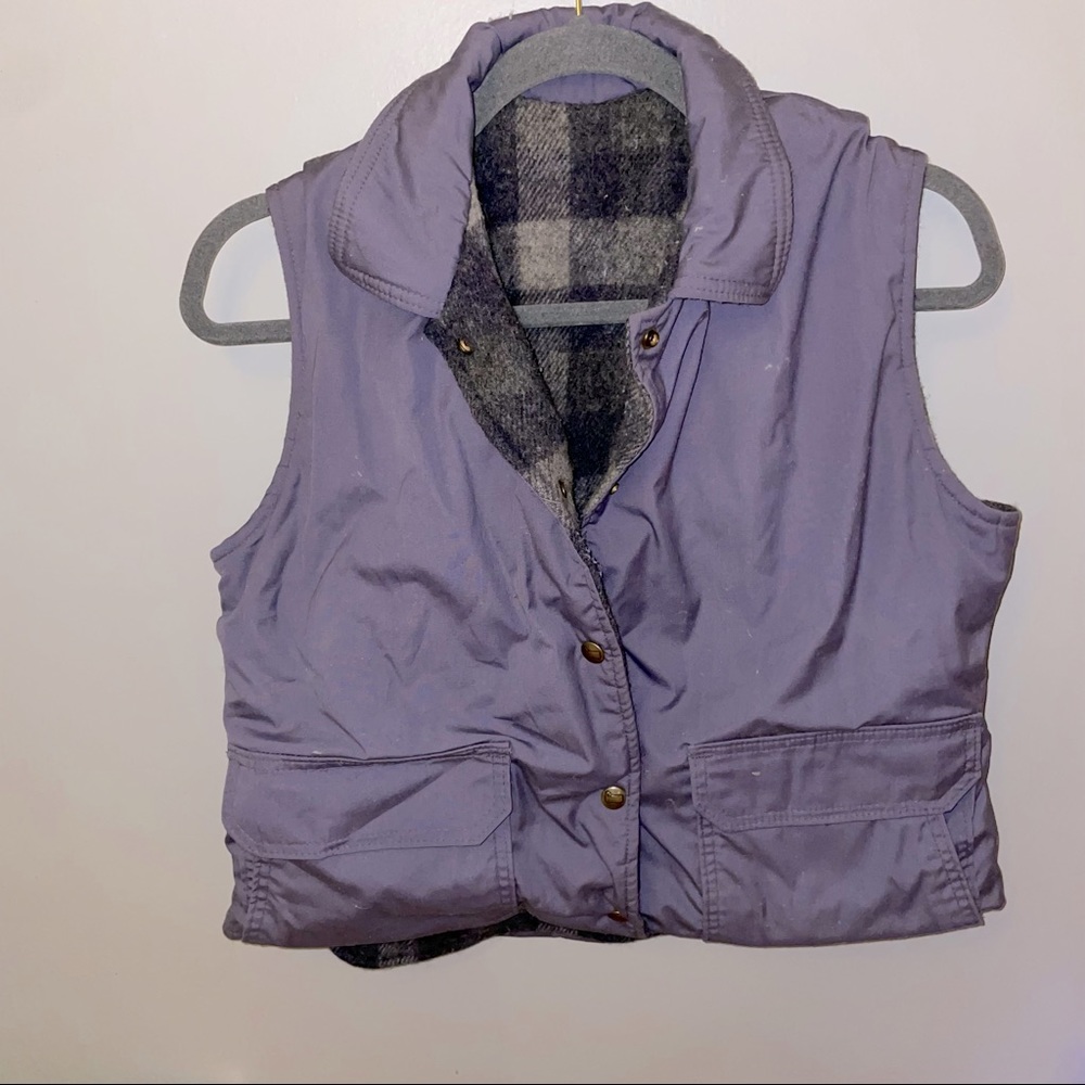 Reversible Woolrich vest